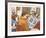 Couple Bar Montparnasse Paris-David Azuz-Framed Collectable Print