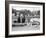 Couple by the Kyobashigawa River, Hiroshima, Japan-Walter Bibikow-Framed Photographic Print