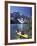 Couple Canoeing on Moraine Lake, Banff National Park, Alberta, Canada-Adam Jones-Framed Photographic Print