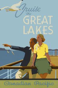 Couple, Cruise the Great Lakes Canadian Pacific