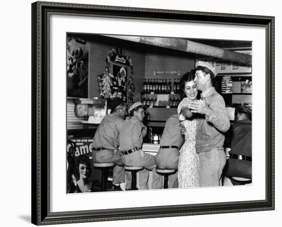 Couple Dancing at Rosie's Cafe-Carl Mydans-Framed Photographic Print