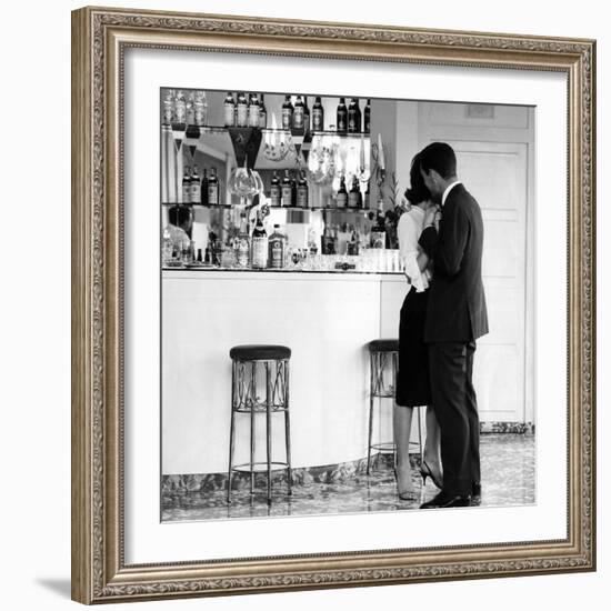 Couple Dancing-null-Framed Giclee Print