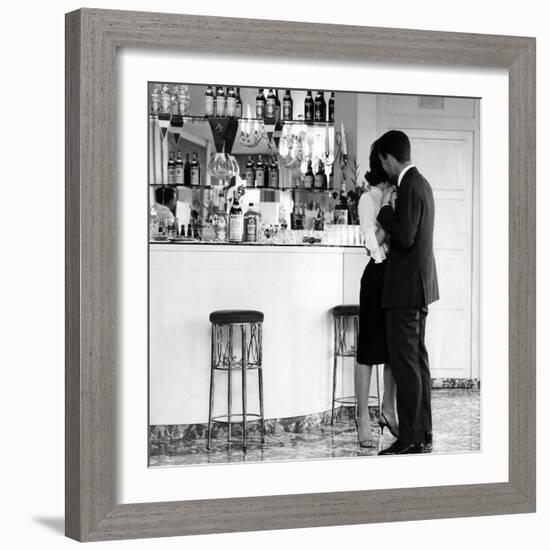 Couple Dancing-null-Framed Giclee Print