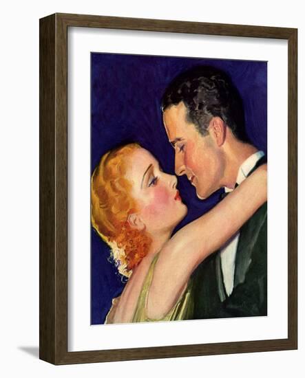 Couple Embracing, 1932-McClelland Barclay-Framed Giclee Print