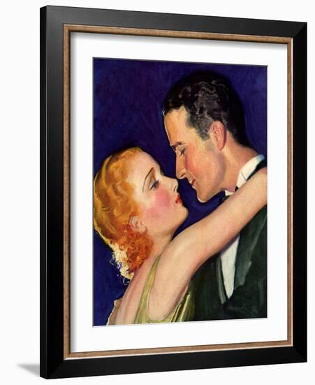 Couple Embracing, 1932-McClelland Barclay-Framed Giclee Print