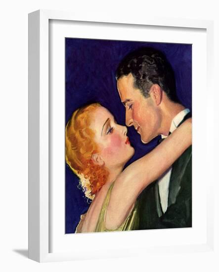 Couple Embracing, 1932-McClelland Barclay-Framed Giclee Print