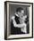 Couple Embracing-null-Framed Photo