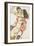 Couple Embracing-Egon Schiele-Framed Giclee Print