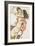 Couple Embracing-Egon Schiele-Framed Giclee Print