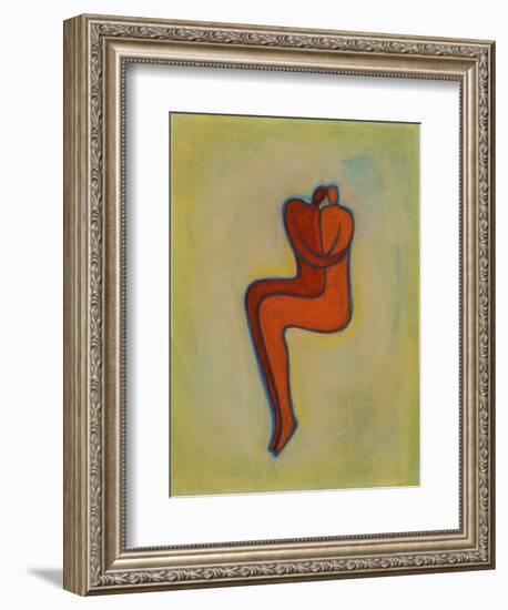 Couple Embracing-Marie Bertrand-Framed Giclee Print