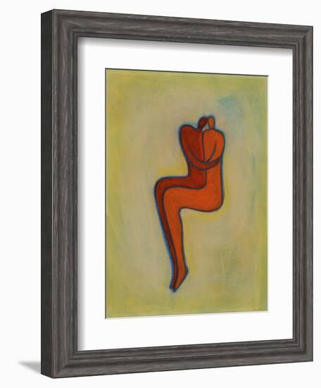 Couple Embracing-Marie Bertrand-Framed Giclee Print