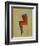 Couple Embracing-Marie Bertrand-Framed Giclee Print