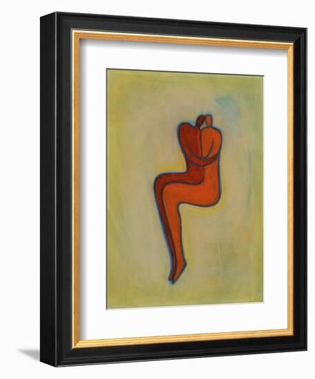 Couple Embracing-Marie Bertrand-Framed Giclee Print