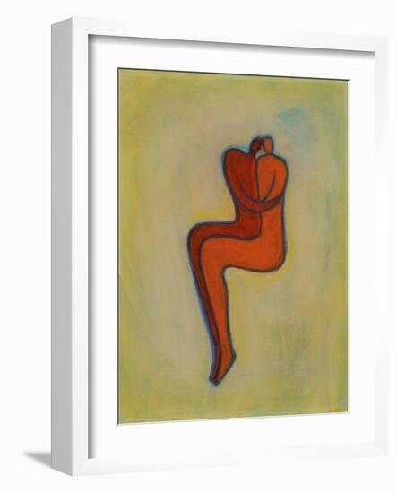 Couple Embracing-Marie Bertrand-Framed Giclee Print