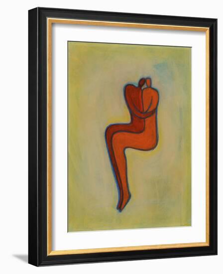 Couple Embracing-Marie Bertrand-Framed Giclee Print