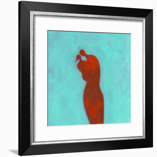 Couple Embracing-Marie Bertrand-Framed Giclee Print