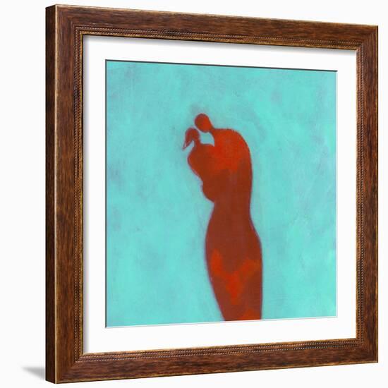 Couple Embracing-Marie Bertrand-Framed Giclee Print