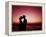 Couple Enjoying a Romantic Sunset on the Beach-Bill Bachmann-Framed Premier Image Canvas