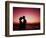 Couple Enjoying a Romantic Sunset on the Beach-Bill Bachmann-Framed Photographic Print