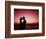 Couple Enjoying a Romantic Sunset on the Beach-Bill Bachmann-Framed Photographic Print