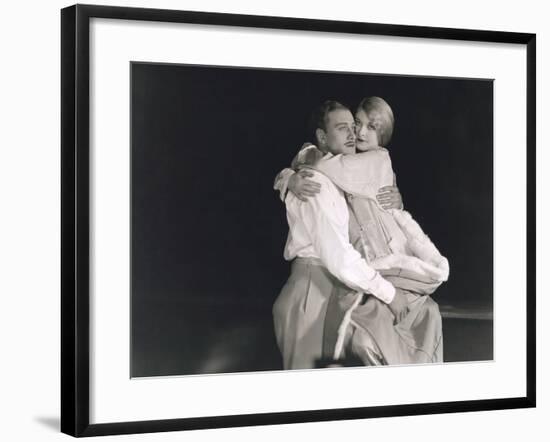 Couple Hugging-null-Framed Photo