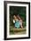 Couple in love sitting in a park, 1960s-Italian Photographer-Framed Giclee Print