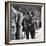 Couple in Penn Station Sharing Farewell Kiss Before He Ships Off to War During WWII-Alfred Eisenstaedt-Framed Photographic Print