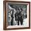 Couple in Penn Station Sharing Farewell Kiss Before He Ships Off to War During WWII-Alfred Eisenstaedt-Framed Photographic Print