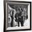 Couple in Penn Station Sharing Farewell Kiss Before He Ships Off to War During WWII-Alfred Eisenstaedt-Framed Photographic Print