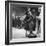 Couple in Penn Station Sharing Farewell Kiss Before He Ships Off to War During WWII-Alfred Eisenstaedt-Framed Photographic Print