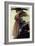 Couple in the Rain-Norman Rockwell-Framed Giclee Print