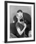 Couple Kissing Passionately-null-Framed Photo
