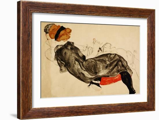 Couple (Liebespaar), 1912-Egon Schiele-Framed Giclee Print