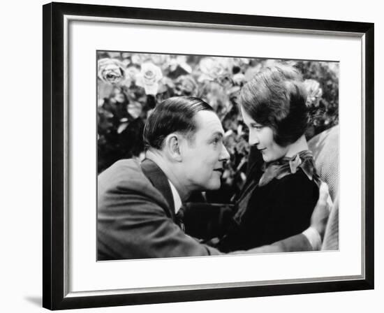 Couple Looking at Each Other Lovingly-null-Framed Photo