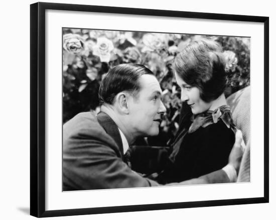 Couple Looking at Each Other Lovingly-null-Framed Photo