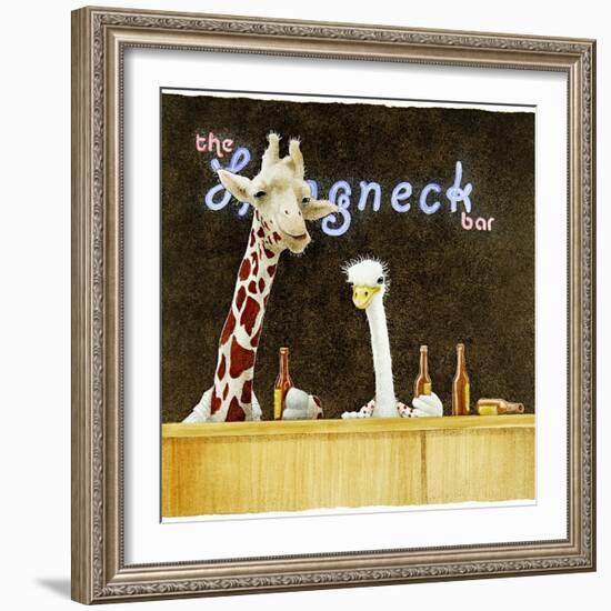 Couple of Longnecks-Will Bullas-Framed Premium Giclee Print