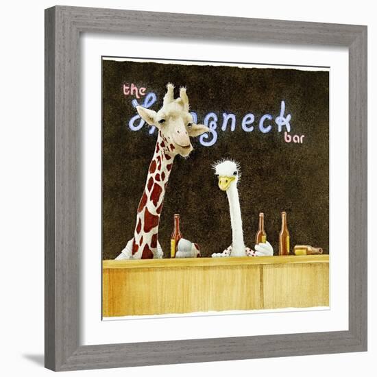 Couple of Longnecks-Will Bullas-Framed Giclee Print