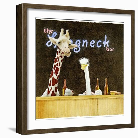 Couple of Longnecks-Will Bullas-Framed Giclee Print