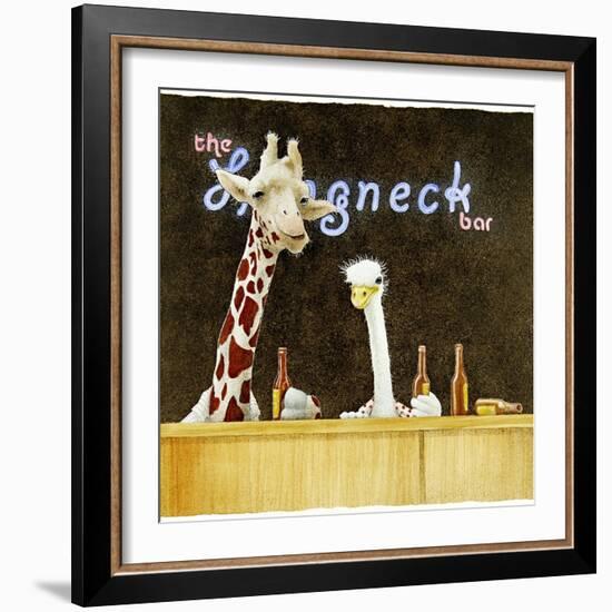 Couple of Longnecks-Will Bullas-Framed Giclee Print