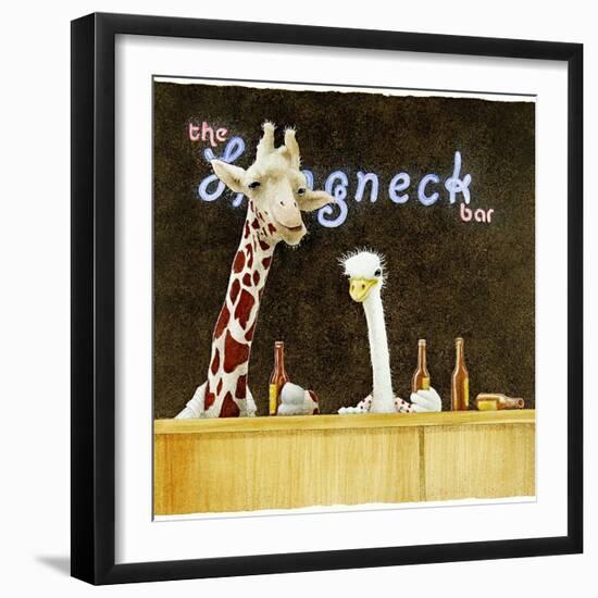 Couple of Longnecks-Will Bullas-Framed Giclee Print