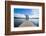 Couple on a Jetty at Lake Ianthe, West Coast, South Island, New Zealand, Pacific-Matthew Williams-Ellis-Framed Photographic Print