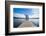 Couple on a Jetty at Lake Ianthe, West Coast, South Island, New Zealand, Pacific-Matthew Williams-Ellis-Framed Photographic Print