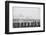 Couple on a Pier Overlooking St. Paul's Cathedral on the Banks of the River Thames, London, England-Matthew Williams-Ellis-Framed Photographic Print