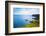 Couple on Cliff Top, Godrevy, Cornwall, England, United Kingdom, Europe-Kav Dadfar-Framed Photographic Print