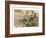 Couple on Motorbike-null-Framed Art Print