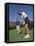 Couple on the Golf Cource-Chris Trotman-Framed Premier Image Canvas