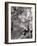 Couple Relaxing on Bank of Seine Near Notre Dame Cathedral During Lunch Hour-Alfred Eisenstaedt-Framed Photographic Print