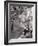 Couple Relaxing on Bank of Seine Near Notre Dame Cathedral During Lunch Hour-Alfred Eisenstaedt-Framed Photographic Print