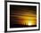 Couple Running at Sunset-null-Framed Photographic Print