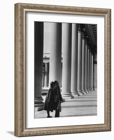 Couple Sightseeing in Italy-Carl Mydans-Framed Photographic Print